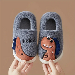 Dinosaur Slippers for Kids | Soft, Warm, Non-Slip Design