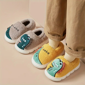 Dinosaur Slippers for Kids | Soft, Warm, Non-Slip Design
