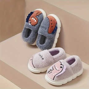 Dinosaur Slippers for Kids | Soft, Warm, Non-Slip Design