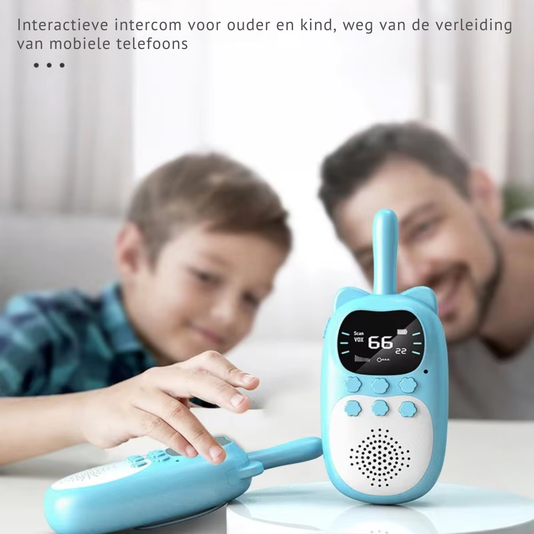 Children’s Rechargeable Walkie Talkies | 3 km Range, Durable Design