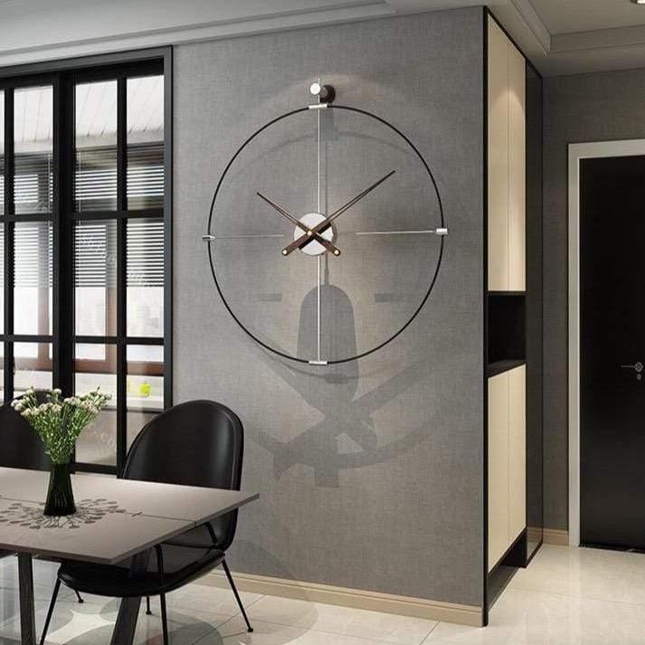 Large Modern Wall Clock | Stylish Minimalist Design for Any Space