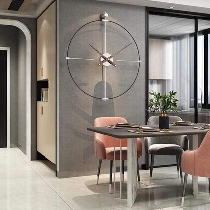Large Modern Wall Clock | Stylish Minimalist Design for Any Space
