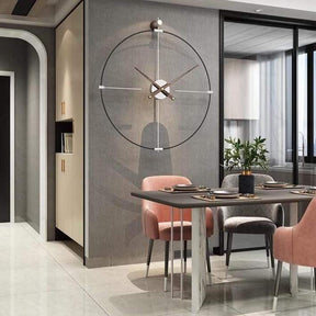 Large Modern Wall Clock | Stylish Minimalist Design for Any Space