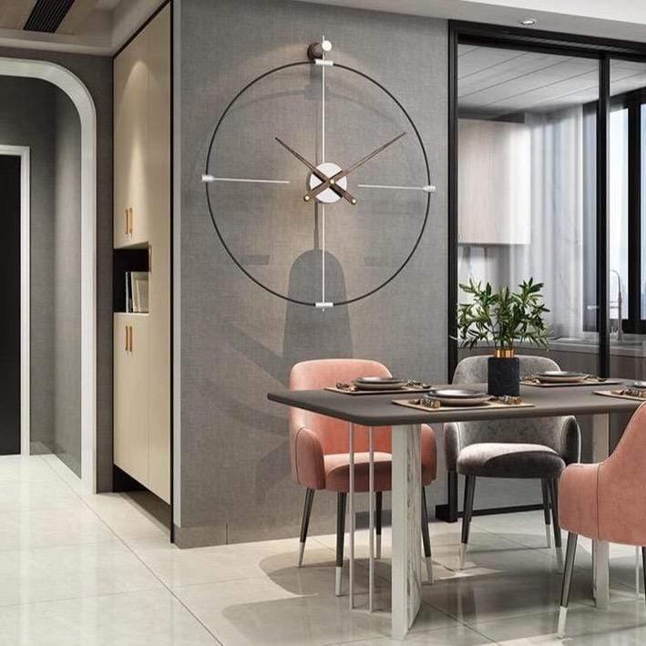 Large Modern Wall Clock | Stylish Minimalist Design for Any Space