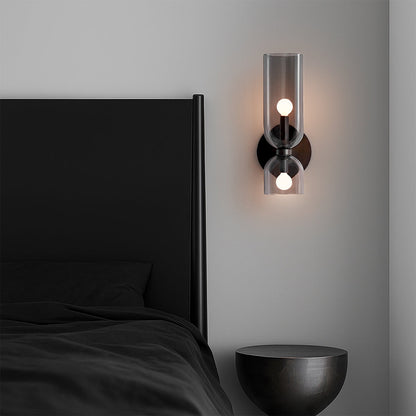 Glass Wall Lamp | Elegant Minimalist Design for Cozy Spaces