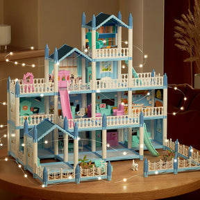 DIY 3D Dollhouse Kit | Creative Miniature Craft Set for Kids
