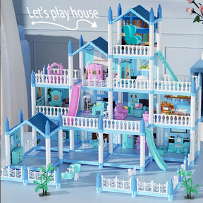 DIY 3D Dollhouse Kit | Creative Miniature Craft Set for Kids