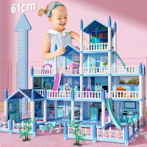 DIY 3D Dollhouse Kit | Creative Miniature Craft Set for Kids