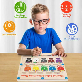 Magnetic Counting Puzzle | Colorful Educational Toy for Kids