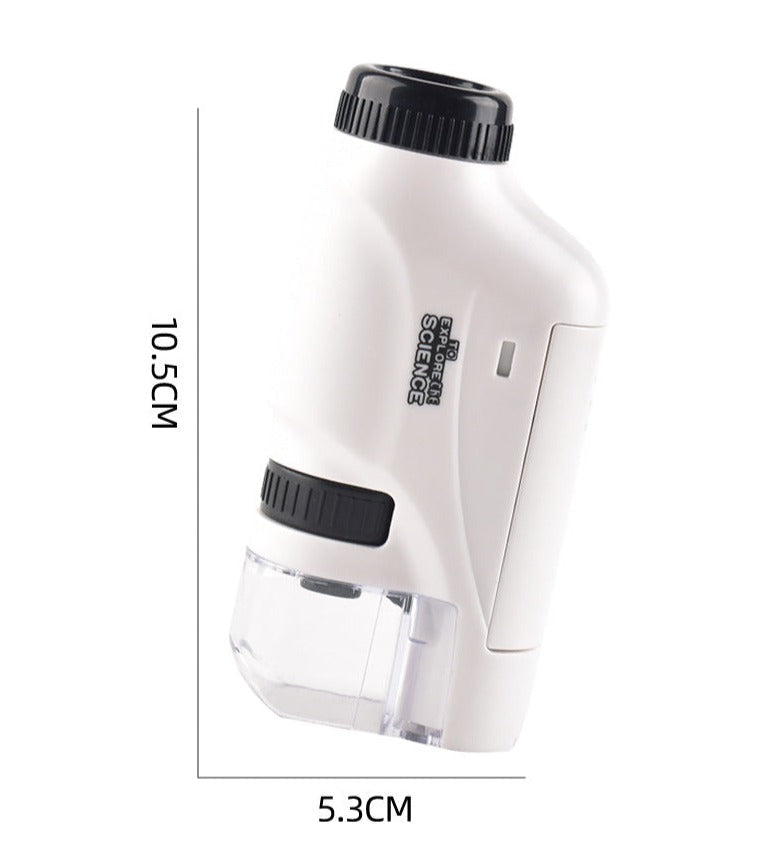 Children's Portable Microscope | 120x Magnification with LED Light