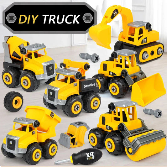 Construction Truck Toy Set | Fun and Educational Building Experience