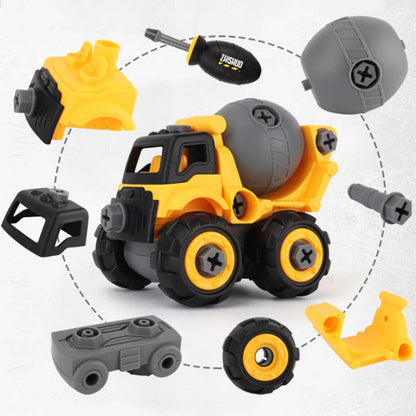Construction Truck Toy Set | Fun and Educational Building Experience