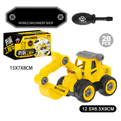 Construction Truck Toy Set | Fun and Educational Building Experience