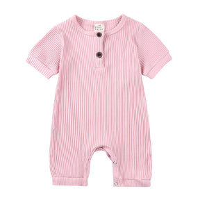 Baby Summer Romper | Soft Cotton with Easy Snap Closure