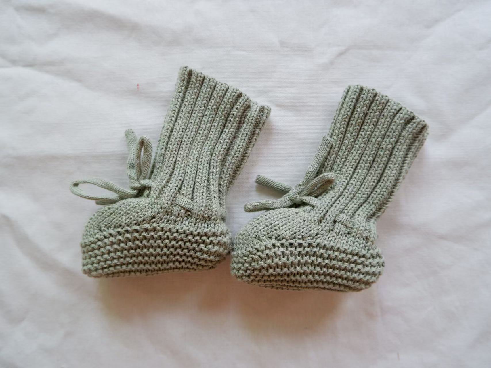 Knitted Baby Booties | Soft, Warm, Unisex Slippers