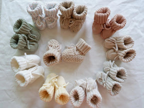 Knitted Baby Booties | Soft, Warm, Unisex Slippers