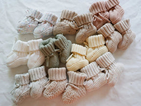 Knitted Baby Booties | Soft, Warm, Unisex Slippers