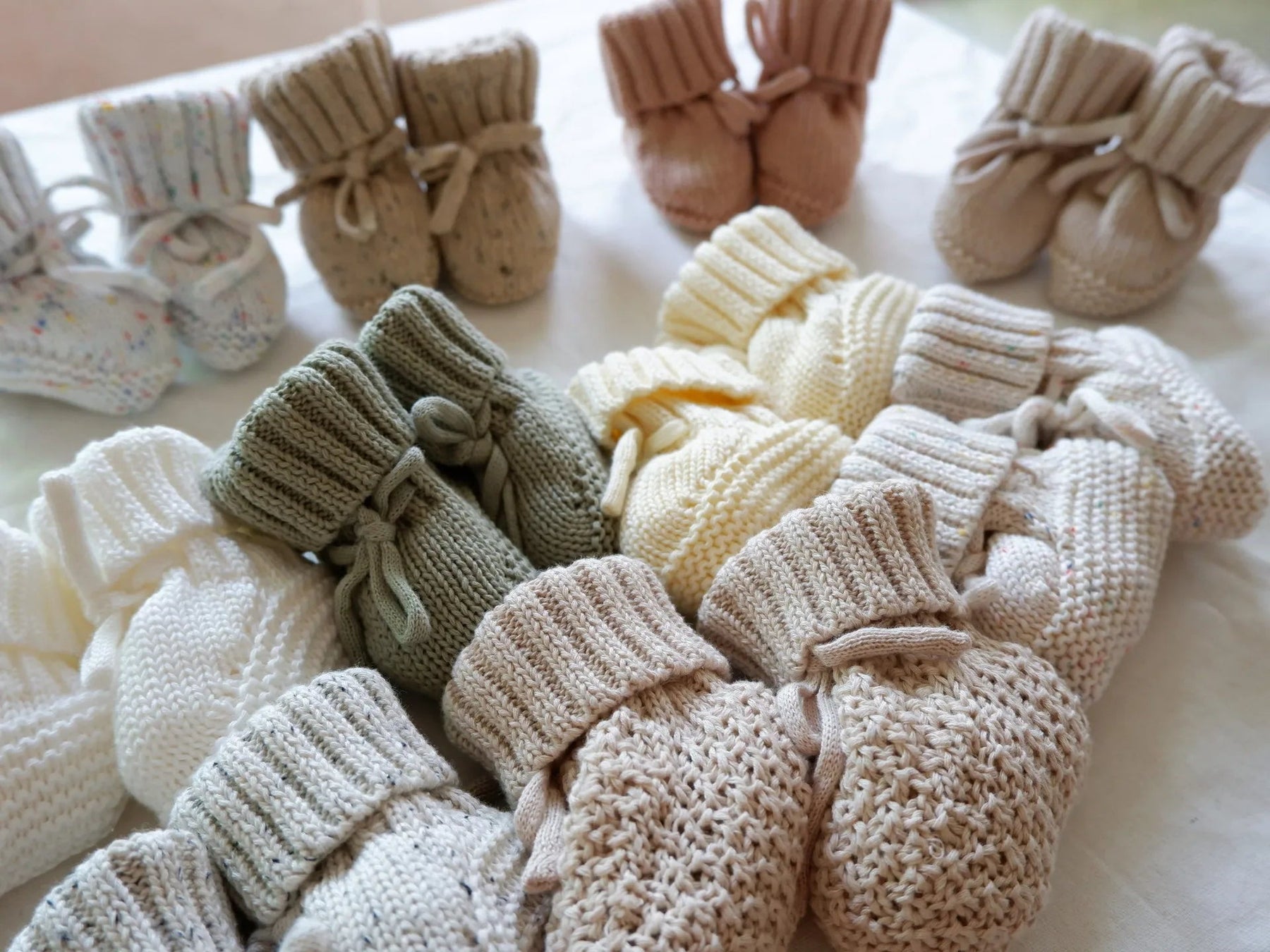 Knitted Baby Booties | Soft, Warm, Unisex Slippers