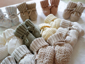 Knitted Baby Booties | Soft, Warm, Unisex Slippers