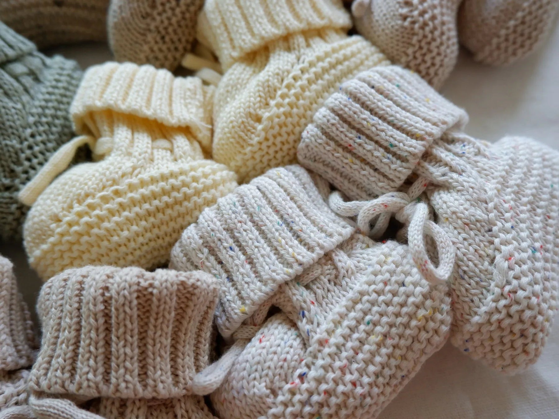 Knitted Baby Booties | Soft, Warm, Unisex Slippers