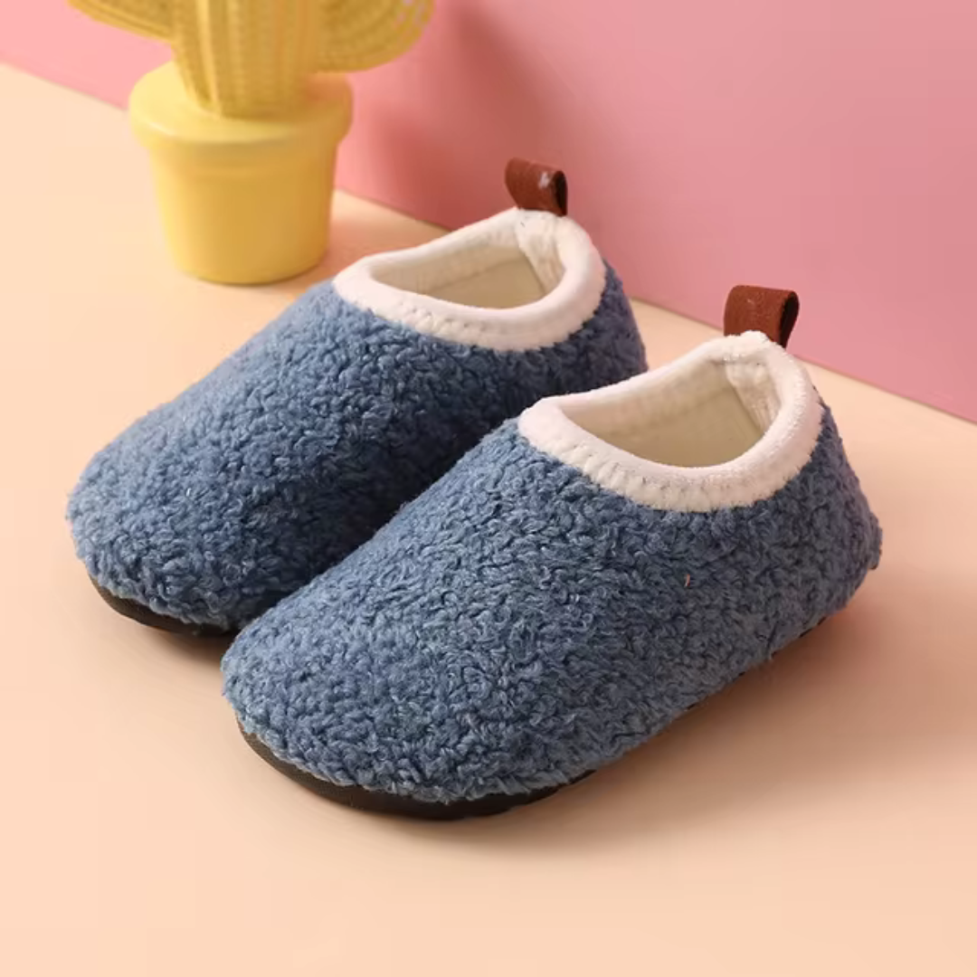 Indoor Baby Slippers | Soft Plush Lined Comfort