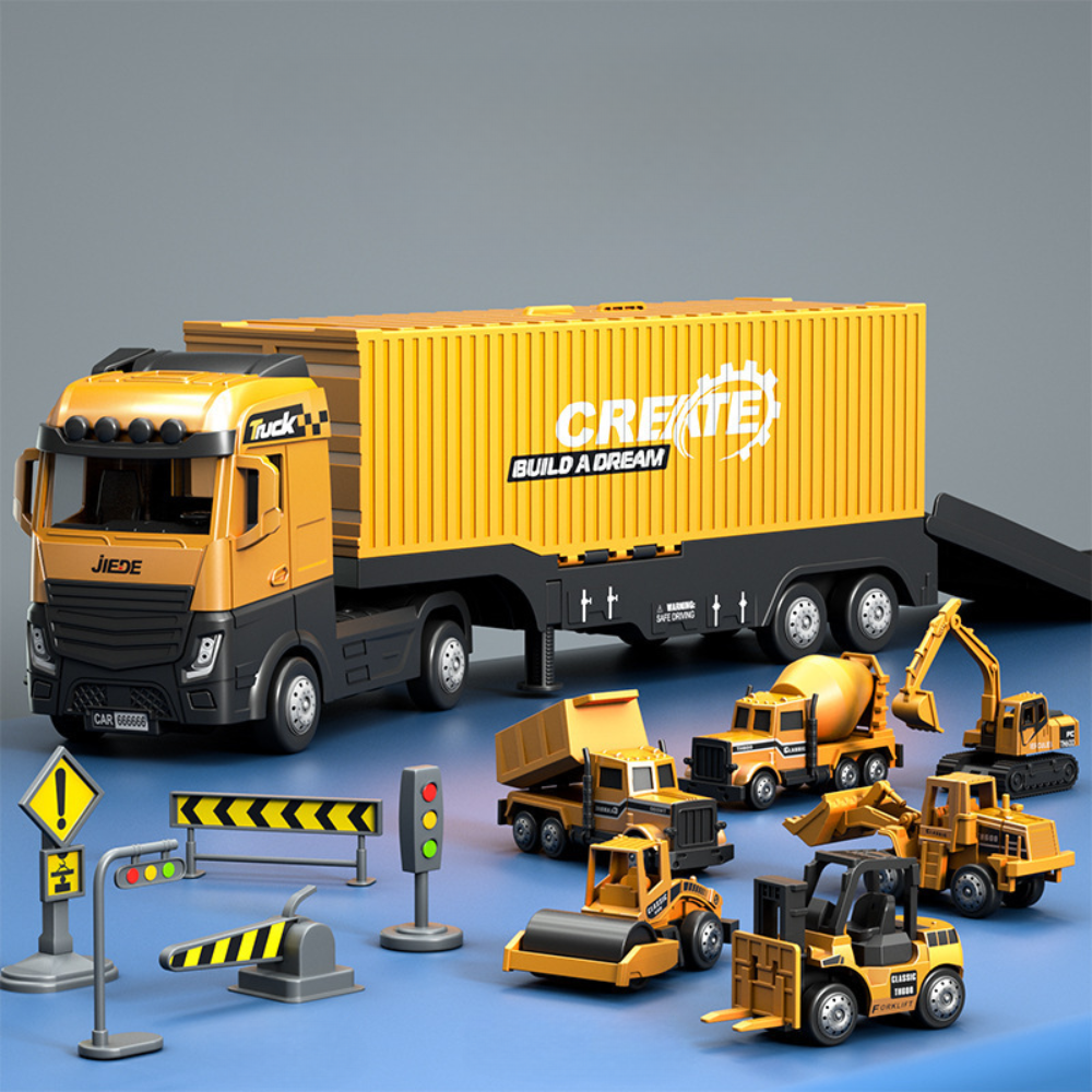 Construction Crane Truck Playset | Engaging Interactive Play for Kids