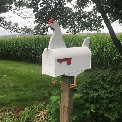 Animal Mailbox Sculpture | Handcrafted, Weatherproof Outdoor Décor