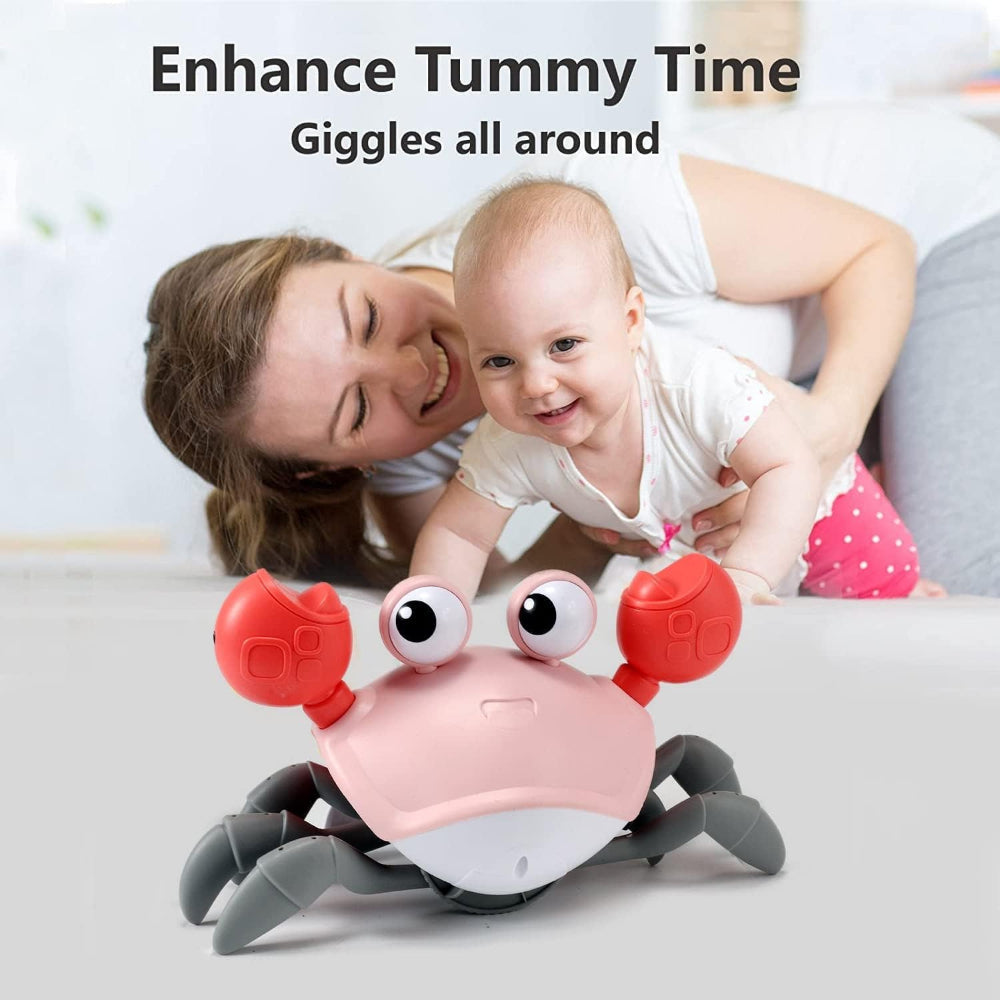 Crawling Crab Baby Toy | Interactive Music and Lights