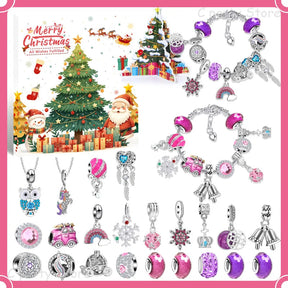 Children's Christmas Bracelet Kit | Colorful Countdown to Holiday Magic