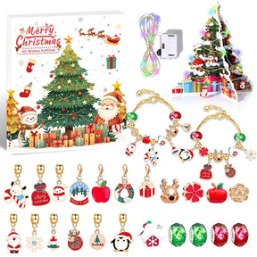 Children's Christmas Bracelet Kit | Colorful Countdown to Holiday Magic