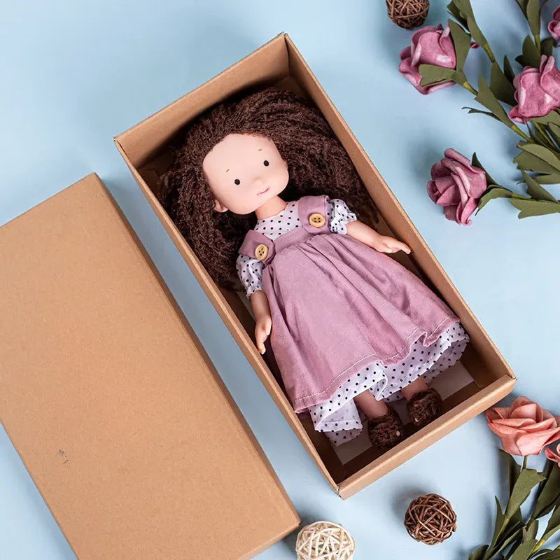 Plush Dress-Up Doll | Soft Cuddly Body with Accessories