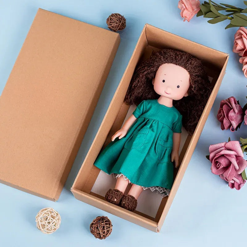 Plush Dress-Up Doll | Soft Cuddly Body with Accessories