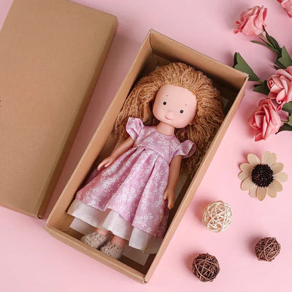 Plush Dress-Up Doll | Soft Cuddly Body with Accessories