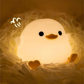 Duck Night Light | Soft Silicone with Timer Function