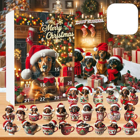 Dachshund Advent Calendar | Festive Countdown with 24 Surprises