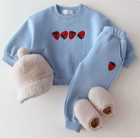 Strawberry Print Sweater | Comfy 100% Cotton Casual Wear