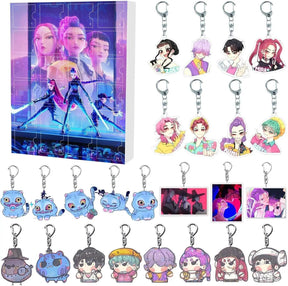 K-Pop Advent Calendar | 24 Exclusive Demon Keychains
