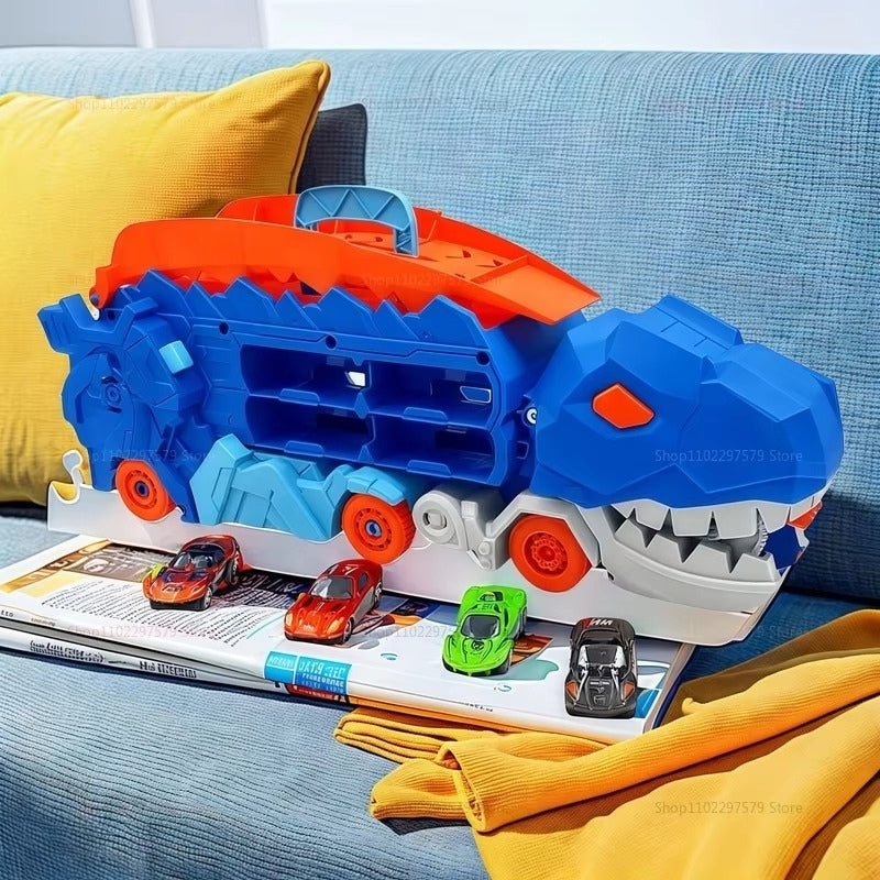Transformable Dinosaur Car Toy | Lights, Sounds, and Endless Fun