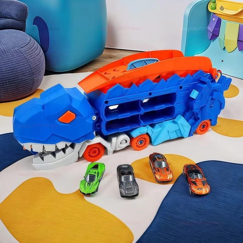Transformable Dinosaur Car Toy | Lights, Sounds, and Endless Fun