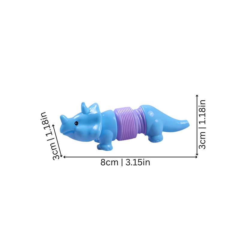 Stretchy Dinosaur Toy Set | Colorful Fun for Creative Play