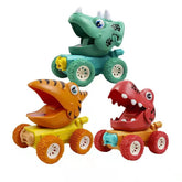 Dinosaur Monster Truck Toy | Realistic Design with Push Mechanism