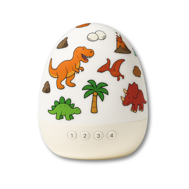Robot Star Projector Night Light | Soothing Sleep Aid for Kids