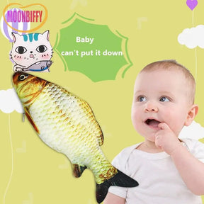 Sleep-Friendly Plush Fish Toy | Soft Cuddly Companion for Peaceful Sleep