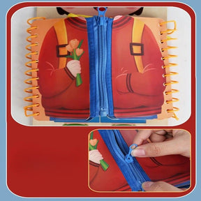 Montessori Dressing Board for Kids | Fun Learning Tool for Independence