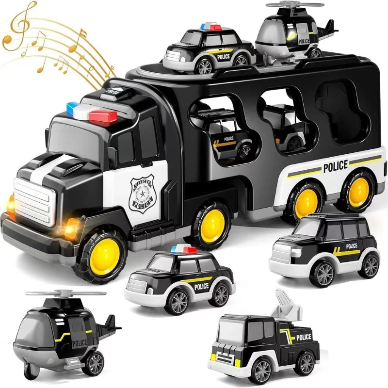 Kids Car City Playset | Interactive Roads, Vehicles & Sounds