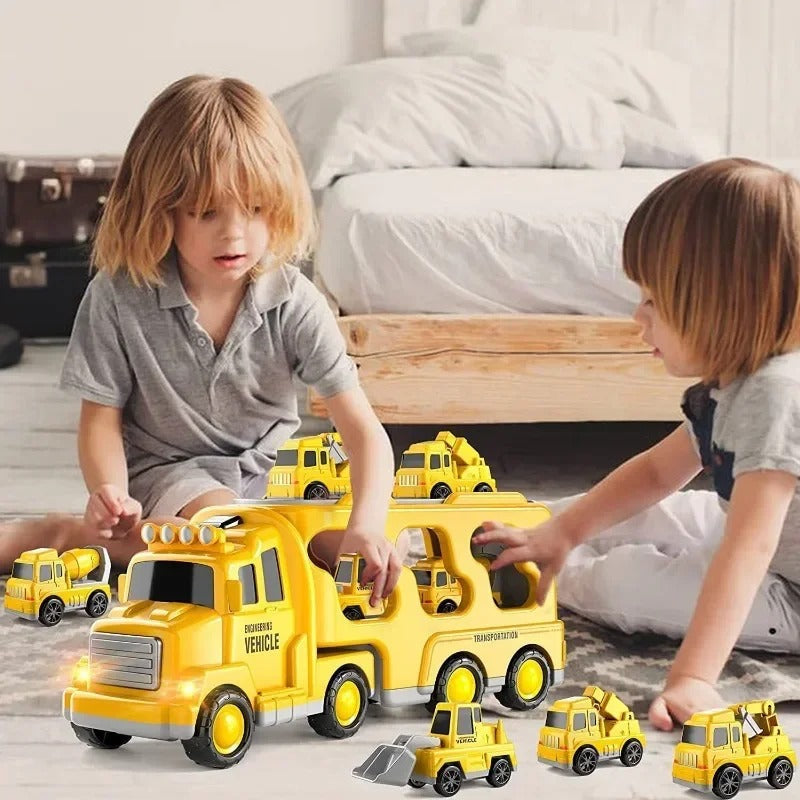 Kids Car City Playset | Interactive Roads, Vehicles & Sounds