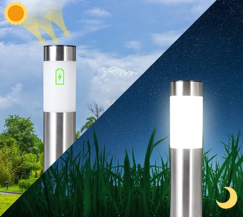 Solar Pathway Light | Solar-Powered, Smart Sensor Illumination