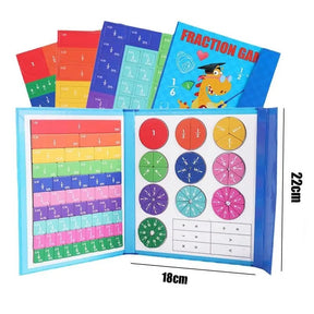 Magnetic Fraction Learning Board | Interactive Math Toy for Kids