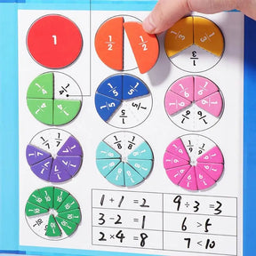 Magnetic Fraction Learning Board | Interactive Math Toy for Kids