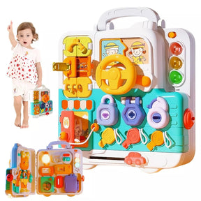 Kids Interactive Activity Board | Develops Fine Motor Skills and Logic